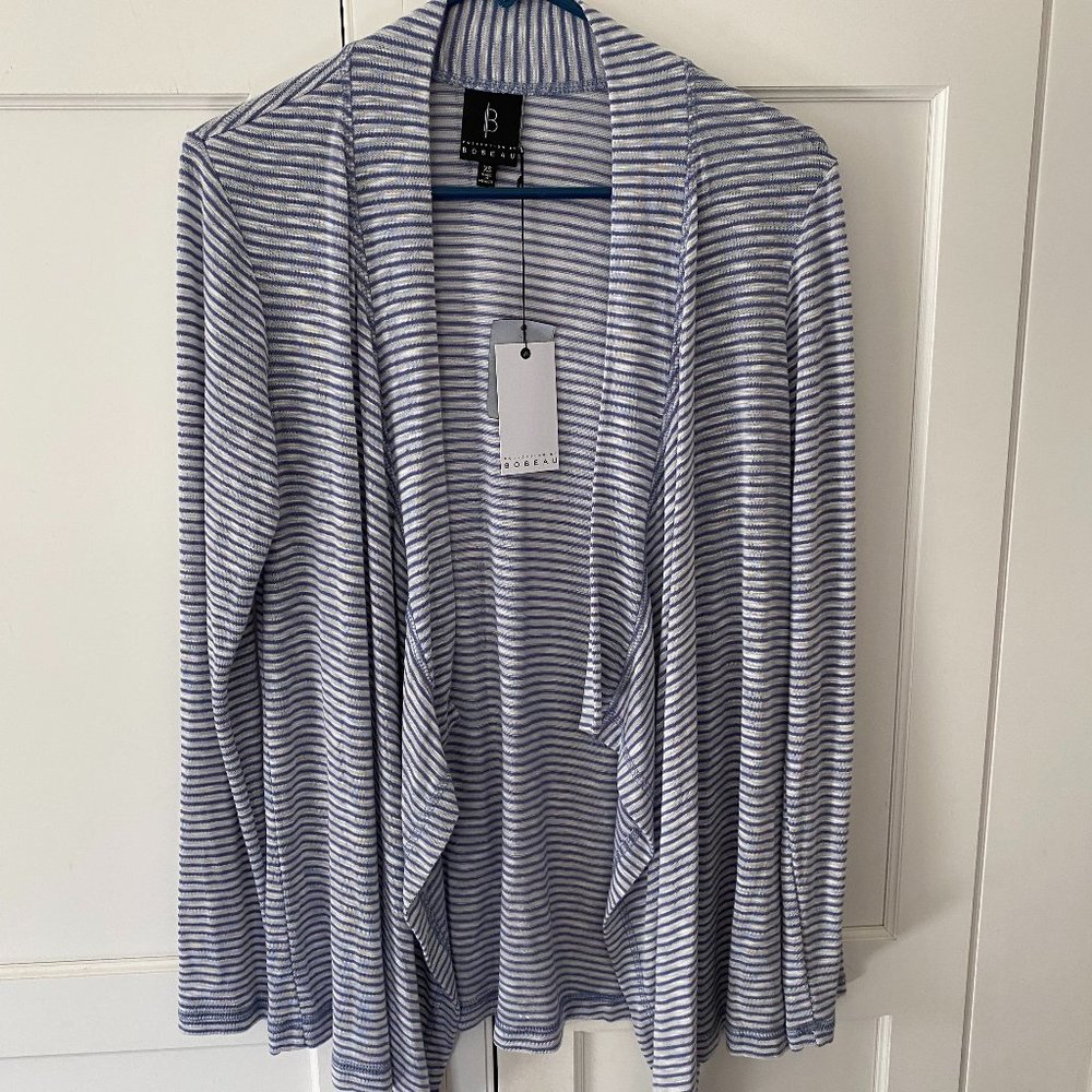 Bobeau - Women's Open Front Cardigan - Size XS